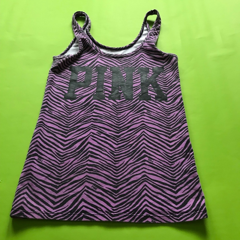 Pink workout tank top
